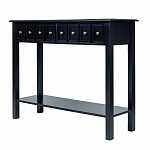 Черная консоль с выдвижными ящиками Monica варинант исполнения - 5 | Loft Concept в Ульяновске