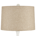 Торшер с белым каркасом и тканевыми абажуром Natural Stems варинант исполнения - 4 | Loft Concept в Ульяновске