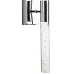 Бра со стеклянным плафоном хром Gileberte Glass Tube Wall Lamp Chrome варинант исполнения - 2 | Loft Concept в Ульяновске