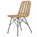 Стул с ротанговым плетением Wicker Stool без подлокотников варинант исполнения - 4 | Loft Concept в Ульяновске