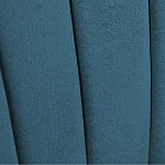 Барный стул со спинкой на 4-х деревянных ножках Синий Велюр Ava Charm варинант исполнения - 4 | Loft Concept в Ульяновске