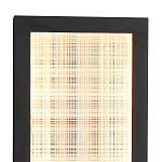 Светодиодное прямоугольное бра из металла черного цвета Lattice Lux варинант исполнения - 6 | Loft Concept в Ульяновске