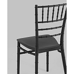 Стул Chiavari пластик черный варинант исполнения - 3 | Loft Concept в Ульяновске