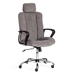 Кресло компьютерное City Chair хром флок варинант исполнения - 2 | Loft Concept в Ульяновске