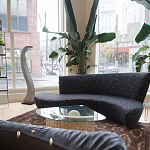 Дизайнерский журнальный стол в виде раковины с жемчужиной под прозрачной столешницей Fahin варинант исполнения - 4 | Loft Concept в Ульяновске