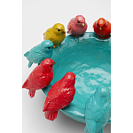 Декоративное дизайнерское блюдо разноцветные попугаи  варинант исполнения - 2 | Loft Concept в Ульяновске