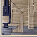 Аксессуар Геометрическая абстракция Figurative Beige Wall Hangings варинант исполнения - 1 | Loft Concept в Ульяновске