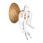 Бра с прозрачной стеклянной фигуркой птички Serip Voa варинант исполнения - 3 | Loft Concept в Ульяновске