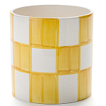 Кашпо из керамики с графическими принтами Brighter варинант исполнения - 5 | Loft Concept в Ульяновске