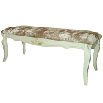 Банкетка велюр в стиле прованс Blaise French Seating Banquette варинант исполнения - 1 | Loft Concept в Ульяновске