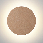 Бра круглое натуральная Пробка Natural Cork варинант исполнения - 3 | Loft Concept в Ульяновске