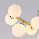 Люстра подвесная с белыми лампами в форме шара Felicitat варинант исполнения - 3 | Loft Concept в Ульяновске