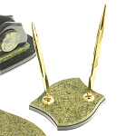 Настольный письменный набор из змеевика из 7-ми элементов Successful Leader варинант исполнения - 8 | Loft Concept в Ульяновске