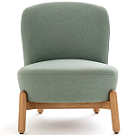Кресло на деревянных ножках Olguin Green Chair варинант исполнения - 2 | Loft Concept в Ульяновске