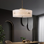 Люстра круглая стеклянная Glass Chandelier варинант исполнения - 3 | Loft Concept в Ульяновске