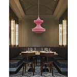 Подвесной вязаный розовый светильник «Моника» варинант исполнения - 2 | Loft Concept в Ульяновске