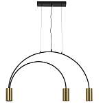 Линейный светильник с дугообразным каркасом Daviau Linear Arch Light 3 варинант исполнения - 2 | Loft Concept в Ульяновске