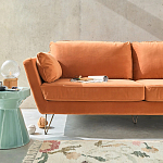 Приставной стол из керамики Manufacto Gray-green варинант исполнения - 5 | Loft Concept в Ульяновске