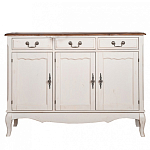 Буфет трехстворчатый с 3-мя ящиками в стиле прованс Interiors Romance варинант исполнения - 1 | Loft Concept в Ульяновске