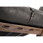 Кресло Duncan винтажная черная кожа варинант исполнения - 4 | Loft Concept в Ульяновске