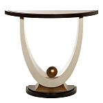 Консоль на полукруглой основе Stylish Pearl варинант исполнения - 2 | Loft Concept в Ульяновске