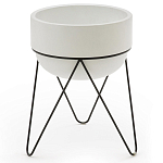 Кашпо Elevated Planters Luna 54 белое варинант исполнения - 1 | Loft Concept в Ульяновске