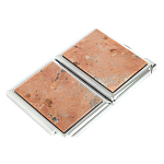 Портсигар с газовой зажигалкой из натурального камня Пегматит Stone Cigarettes Cases варинант исполнения - 5 | Loft Concept в Ульяновске