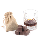 Камни для охлаждения виски из красного лемезита Natural Stone Cube варинант исполнения - 6 | Loft Concept в Ульяновске