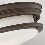 Потолочный светильник для ванных комнат со стеклянным плафоном в форме перевернутого конуса Hinkley варинант исполнения - 23 | Loft Concept в Ульяновске