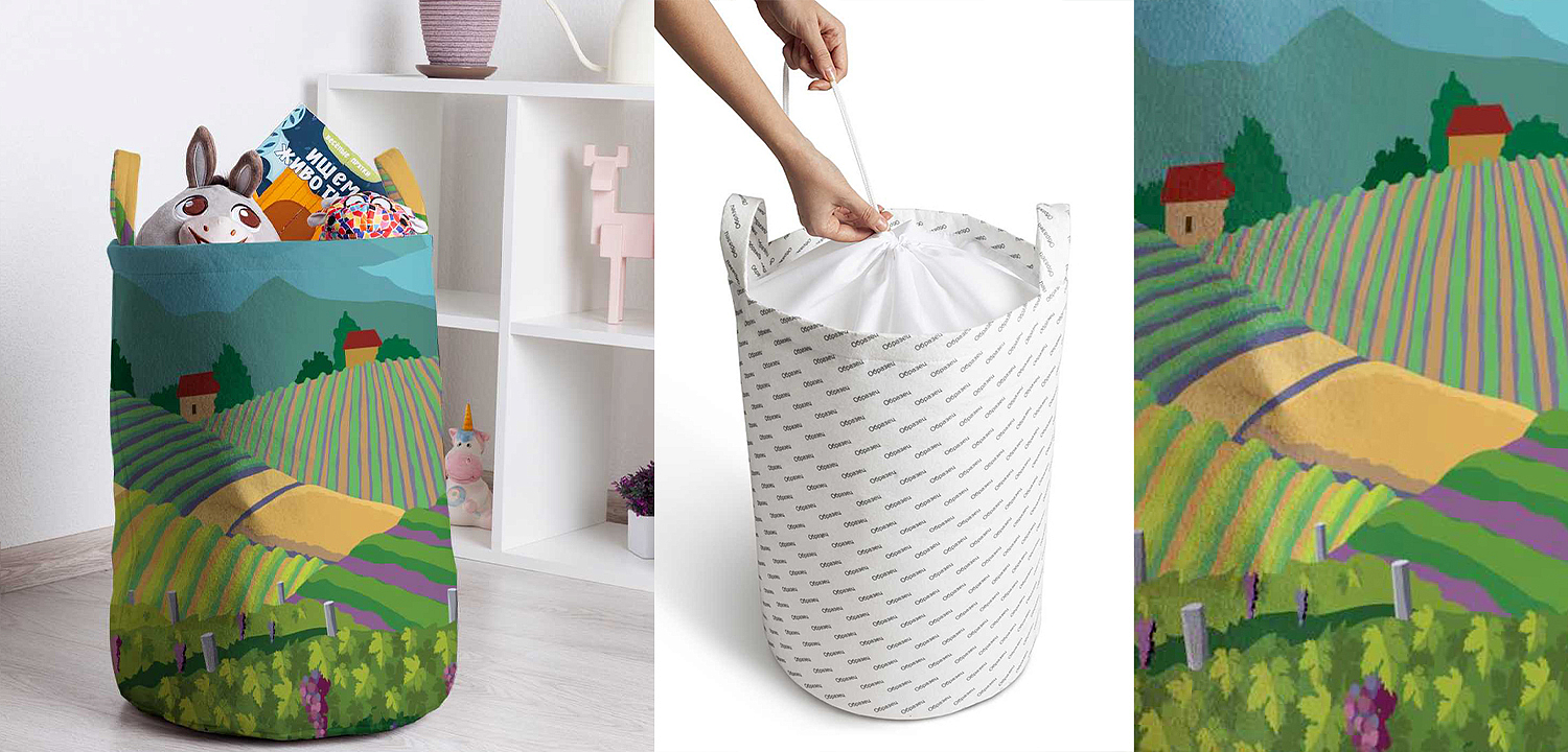 Корзина Vineyards Basket Корзина Vineyards Basket - Loft-Concept в Ульяновске