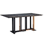 Стол обеденный со стальными ножками оригинальной формы Gourmet Meal варинант исполнения - 1 | Loft Concept в Ульяновске