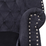 Кресло Charlie Armchair black velour варинант исполнения - 5 | Loft Concept в Ульяновске