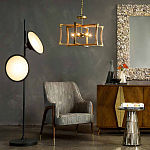 Торшер черный с 2-мя большими лампами Black Diffusers варинант исполнения - 3 | Loft Concept в Ульяновске