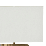 Настольная лампа с прямоугольным белым абажуром Skillful Face варинант исполнения - 2 | Loft Concept в Ульяновске