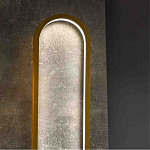 Бра с овальной рамойцвета латунь и черным кругом в центре Midnight Orbit варинант исполнения - 4 | Loft Concept в Ульяновске