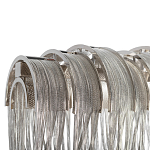 Люстра подвесная с металлическими цепочками и изогнутыми металлическими дугами 72 см Atlantis Chain варинант исполнения - 9 | Loft Concept в Ульяновске