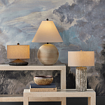 Настольная лампа с фактурным круглым корпусом Additional Invoice варинант исполнения - 4 | Loft Concept в Ульяновске