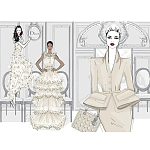 Megan Hess. Elegance варинант исполнения - 3 | Loft Concept в Ульяновске