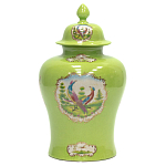 Фарфоровая ваза с крышкой Eden Garden варинант исполнения - 1 | Loft Concept в Ульяновске