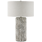 Настольная лампа с каркасом с состаренным эффектом Ancient Column варинант исполнения - 3 | Loft Concept в Ульяновске