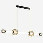 Светодиодный подвесной светильник Rovelly Black варинант исполнения - 2 | Loft Concept в Ульяновске