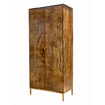 Распашной шкаф с фактурным фасадом Termite варинант исполнения - 2 | Loft Concept в Ульяновске