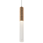 Подвесной светильник Dew Drops Tube Gold Hanging Lamp варинант исполнения - 1 | Loft Concept в Ульяновске
