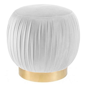 Оттоманка Art Deco Turban white