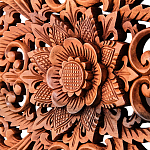 Панно из дерева квадратное Tracery Panel With Trees варинант исполнения - 2 | Loft Concept в Ульяновске