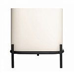 ТВ-тумба белая с чёрной столешницей с 2-мя дверками и ящиком San Marco варинант исполнения - 4 | Loft Concept в Ульяновске