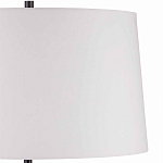 Торшер с основанием в виде стебля с листьями и тканевым абажуром Flowing Leaves варинант исполнения - 4 | Loft Concept в Ульяновске