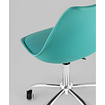 Офисный стул на металлическом основании EGGERY Blue пластик варинант исполнения - 3 | Loft Concept в Ульяновске
