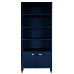 Книжный Стеллаж Elsa Dreams Blue с задней стенкой варинант исполнения - 6 | Loft Concept в Ульяновске