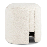 Дизайнерский Пуф Букле Poof Alice White Boucle  варинант исполнения - 1 | Loft Concept в Ульяновске